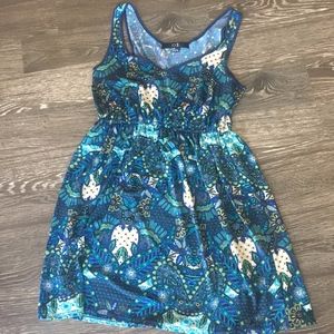 STRETCHY PATTERN DRESS